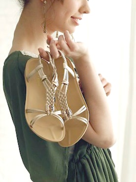 「minky me!（ミンキーミー）のアイテム」を使った、vivian_collectionさん（レディース・155cm）の夏コーディネート