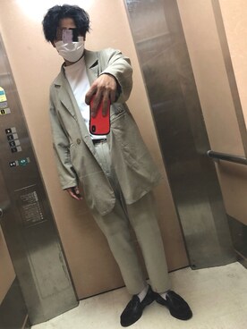 軍人さん(メンズ・174cm)の秋コーディネート