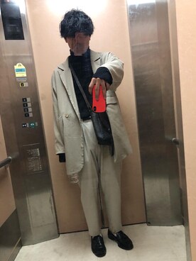 軍人さん(メンズ・174cm)の秋コーディネート