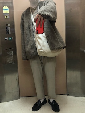 軍人さん（メンズ・174cm）の秋コーディネート