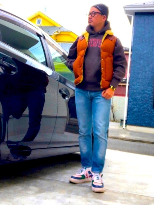 ダウンベスト ブラウン系 を使った 冬コーデ の人気ファッションコーディネート Worldarchitecturefestival