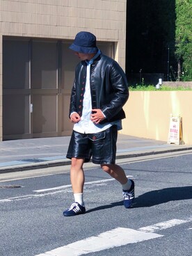 「Original.（オリジナル）のアイテム（パンツ）」を使った、tk_heroさん（メンズ・173cm）の春コーディネート