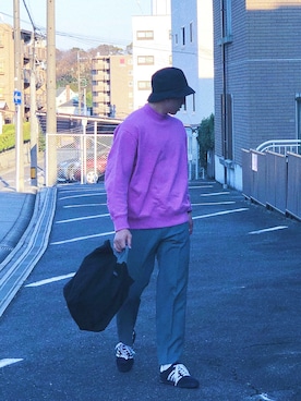 「MT. RAINIER DESIGN（マウントレイニアデザイン）のアイテム（バッグ）」を使った、tk_heroさん（メンズ・173cm）の春コーディネート