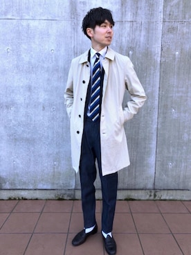 白川幸平さん(メンズ・178cm)の春コーディネート