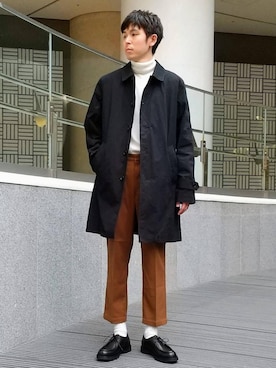 白川幸平さん（メンズ・178cm）の秋コーディネート