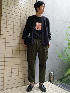 白川幸平さん（メンズ・178cm）の春コーディネート