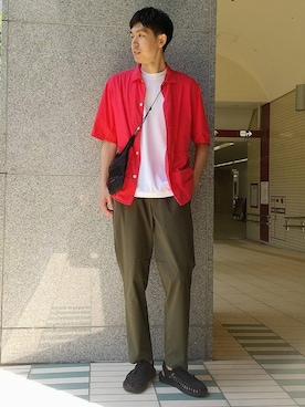 「■THE NORTH FACE」｜白川幸平さん（メンズ・178cm）の夏コーディネート