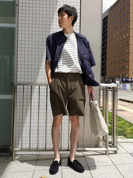 白川幸平さん（メンズ・178cm）の夏コーディネート