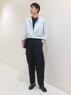 白川幸平さん（メンズ・178cm）の秋コーディネート