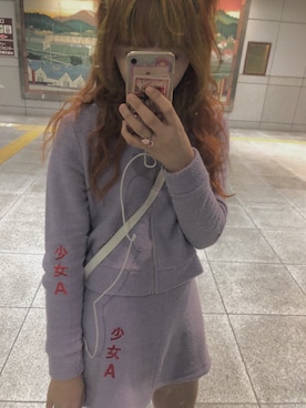 「フリマ」｜「アイテム（その他アウター）」を使った、（＾Ｏ＾☆♪さん（レディース・161cm）の夏コーディネート