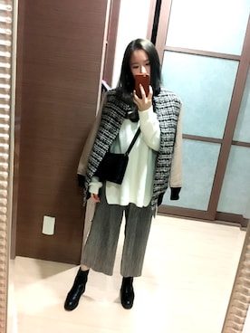 Jasmine:)さん（レディース・157cm）の冬コーディネート