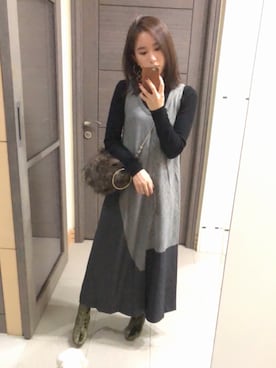 Jasmine:)さん(レディース・157cm)の冬コーディネート