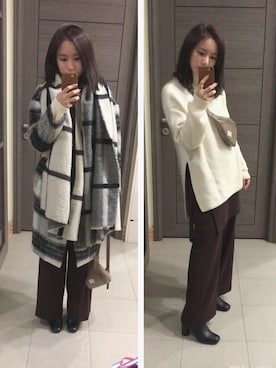 「thpry＋color（スプリーカラー）のアイテム」を使った、Jasmine:)さん（レディース・157cm）の冬コーディネート