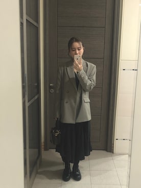 Jasmine:)さん（レディース・158cm）の冬コーディネート