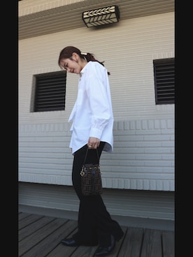 「CLANE（クラネ）のアイテム（ブーツ）」を使った、Jasmine:)さん（レディース・158cm）の春コーディネート