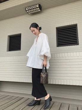 「CLANE（クラネ）のアイテム（サンダル）」を使った、Jasmine:)さん（レディース・158cm）の春コーディネート