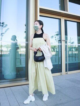 「Dior（ディオール）のアイテム（リング）」を使った、Jasmine:)さん（レディース・158cm）の春コーディネート