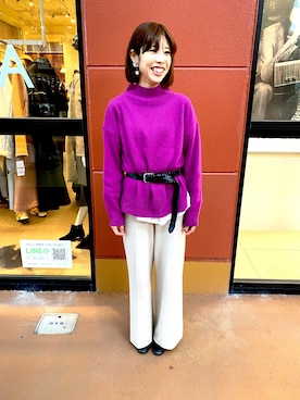 yukariさん(レディース・158cm)の冬コーディネート