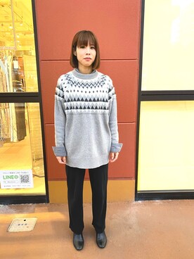 yukariさん（レディース・158cm）の冬コーディネート