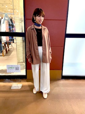 「アウトレットモール」｜yukariさん（レディース・158cm）の冬コーディネート