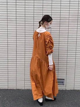 「Kastane」｜「アイテム（その他トップス）」を使った、lm0828さん（レディース・166cm）の秋コーディネート