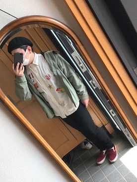 じゅんさん（メンズ・176cm）の春コーディネート