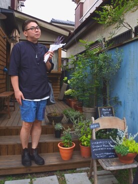 じゅんさん（メンズ・176cm）の夏コーディネート