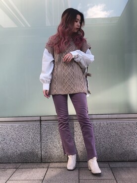 sakura_さん（レディース・155cm）の冬コーディネート