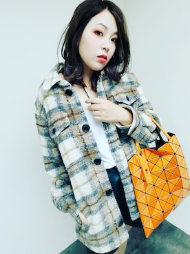 「MARANT ETOILE（マランエトワール）のアイテム（ジャケット/アウター）」を使った、IamNightMeowさん（レディース・160cm）の秋コーディネート