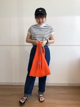 「SMITH'S（スミス）のアイテム」を使った、iBuKiさん（レディース・154cm）の春コーディネート
