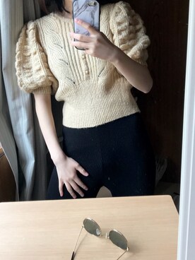 「LIBJOIE（リブジョア）のアイテム」を使った、ayuuさん（レディース・156cm）の春コーディネート