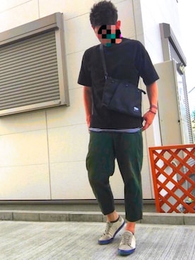 おとととさん(メンズ・183cm)の夏コーディネート