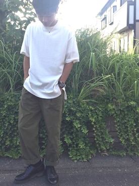 「アイテム（ピアス（片耳用））」を使った、しんすけーさん（メンズ・172cm）の夏コーディネート