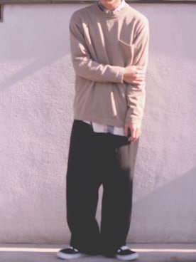 しんすけーさん（メンズ・172cm）の冬コーディネート