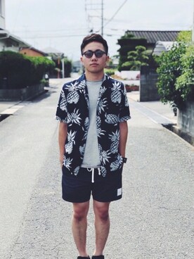 kotaroさん(メンズ・166cm)の夏コーディネート