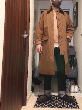 「アイテム（ブルゾン）」を使った、まっほんさん（メンズ・170cm・40代）の冬コーディネート