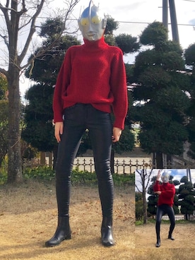 IS0zineさん（レディース・164cm）の冬コーディネート