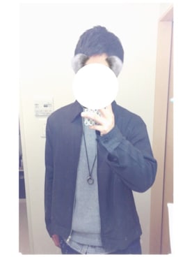 「アイテム（ブルゾン）」を使った、そうしさん（メンズ・173cm・10代）の春コーディネート
