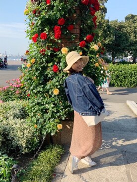 moepiさん（レディース・158cm）の春コーディネート