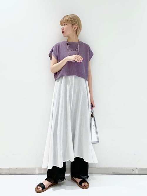 Lowrys Farm 名古屋パルコぽっぽさんのワンピースを使ったコーディネート Zozotown