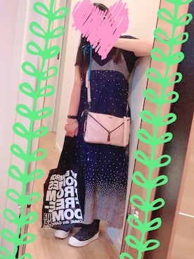 「Switch（スウィッチ）のアイテム」を使った、さほさん（レディース・155cm）の夏コーディネート