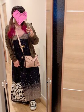 「Switch（スウィッチ）のアイテム」を使った、さほさん（レディース・154cm）の夏コーディネート