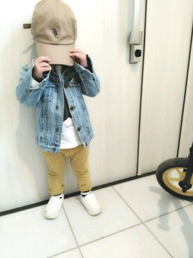 ReeRyoさん（キッズ・100cm）の秋コーディネート