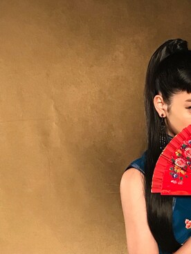 「wearhalloween2017」｜「アイテム（シャツワンピース）」を使った、みささん（レディース・153cm）の秋コーディネート