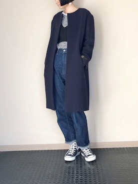 「ニットビスチェ」｜nano・universe lady's webeditorさん（レディース・167cm）の秋コーディネート