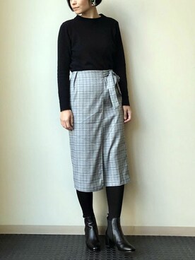 「クラシカル」｜nano・universe lady's webeditorさん（レディース・167cm）の冬コーディネート