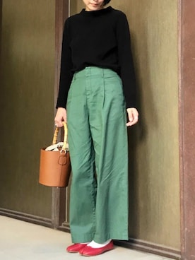 「マルジェラ」｜nano・universe lady's webeditorさん（レディース・167cm）の冬コーディネート