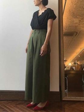 nano・universe lady's webeditorさん（レディース・167cm）の春コーディネート