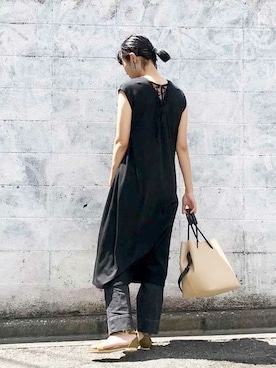 nano・universe lady's webeditorさん（レディース・167cm）の夏コーディネート