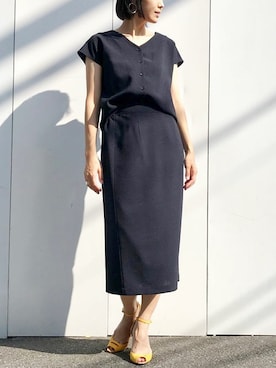 nano・universe lady's webeditorさん（レディース・167cm）の夏コーディネート